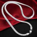Conjunto Pulseira + Corrente Escamada 925