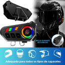 Intercomunicador Bluetooth 5.4 Para Capacete Atende Chamada, Ligação,gps